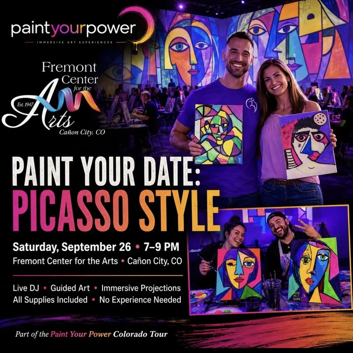 Paint Your Date: Picasso Style