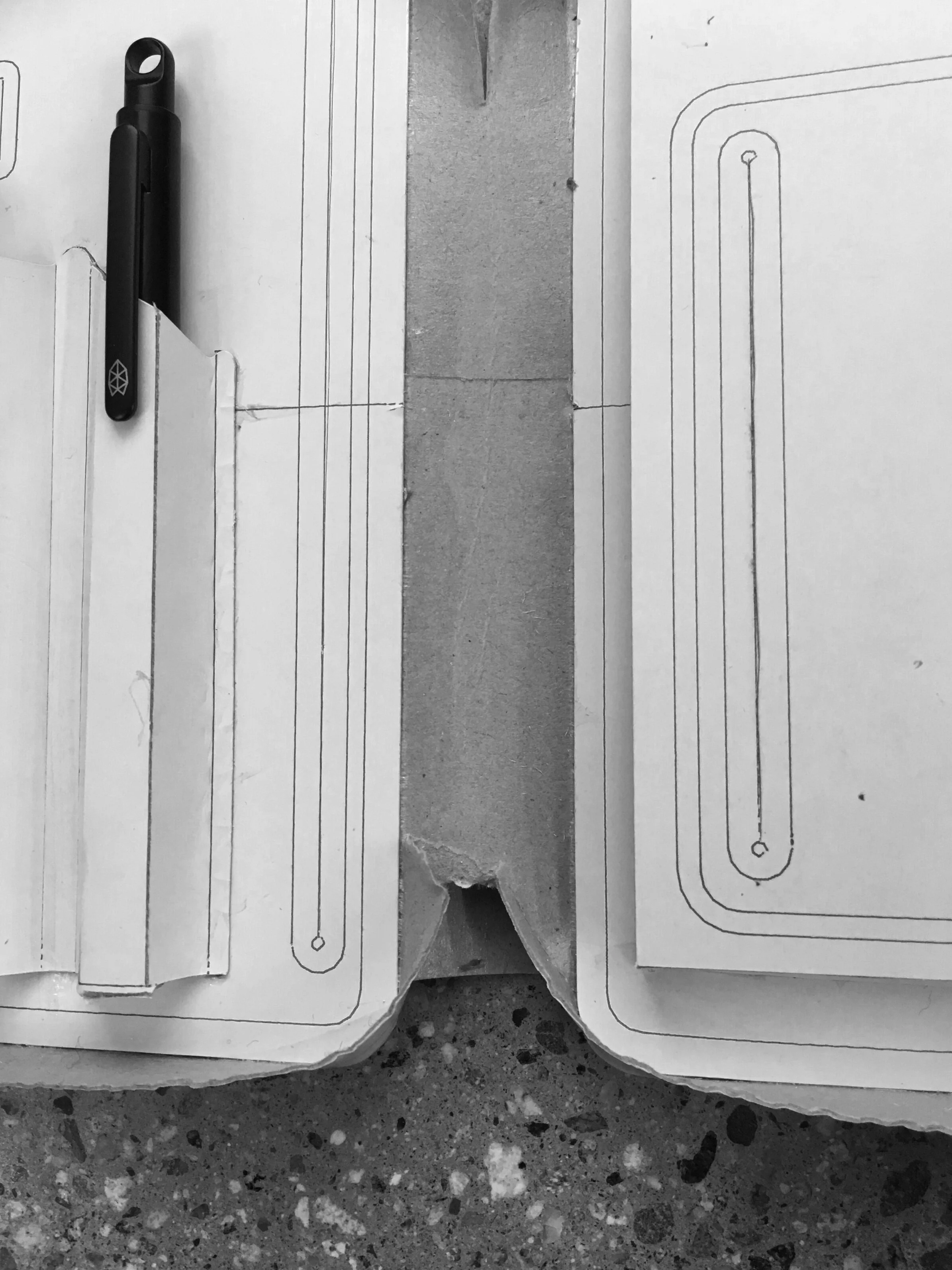 Cardboard Mock-up - Stress Point