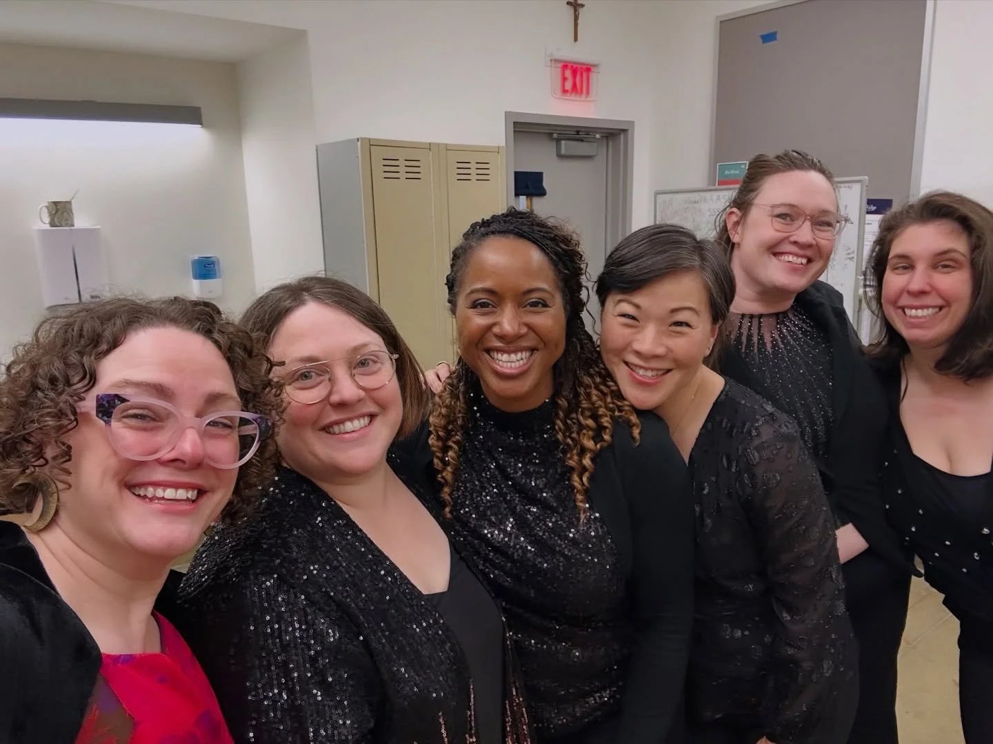 We had an amazing time performing last night at @stoneridgesacredheart ! We&rsquo;re so grateful to be able to return to Pierrot Lunaire and collaborate again with the phenomenal, @hryonpark !⁣
⁣
Thank you to the @stoneridgearts community for hosting