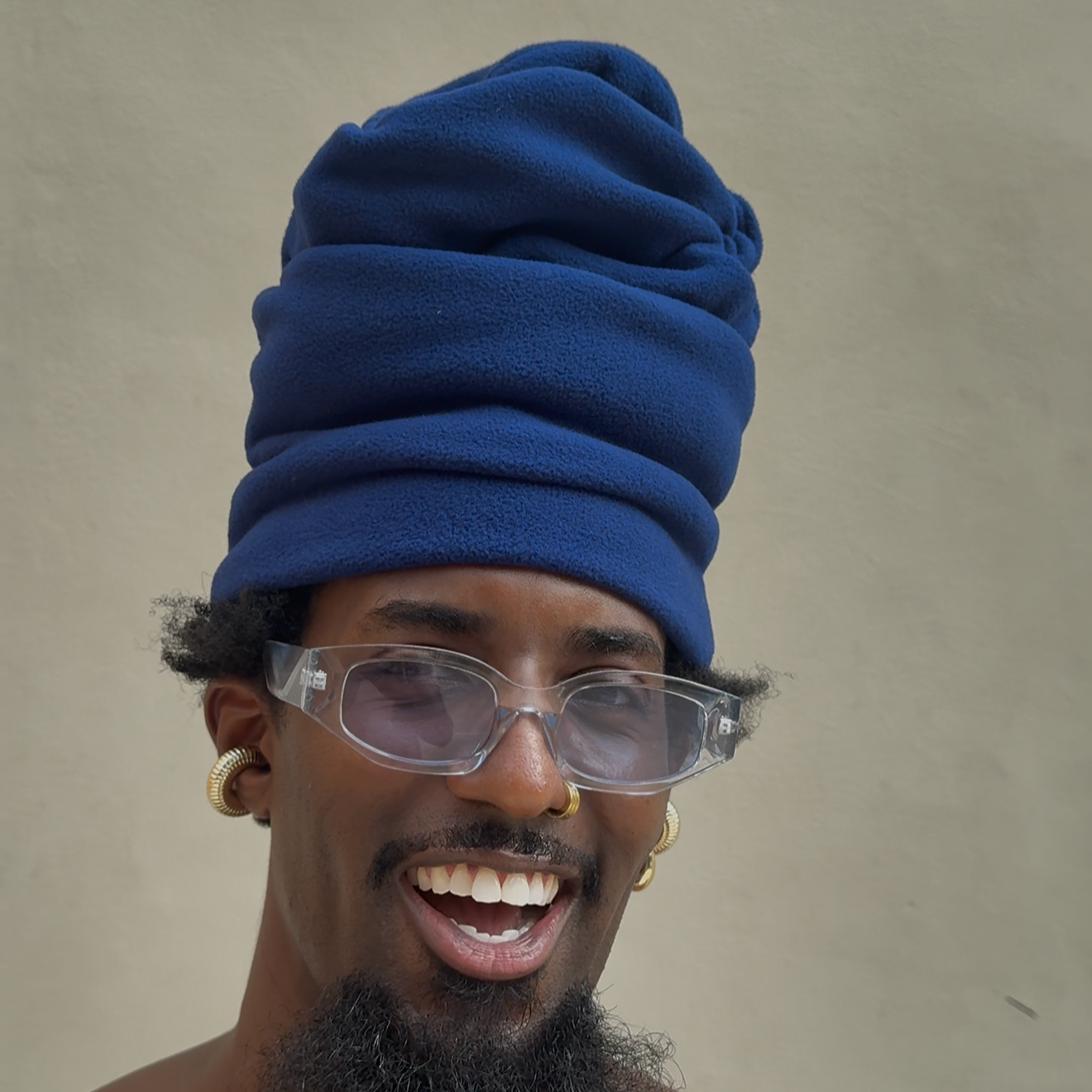 stacked beanie, signature beanie, polyester beanie, fashion beanie, unisex knit hat, streetwear beanie, designer beanie, JOSEPHMcRAE beanie.
