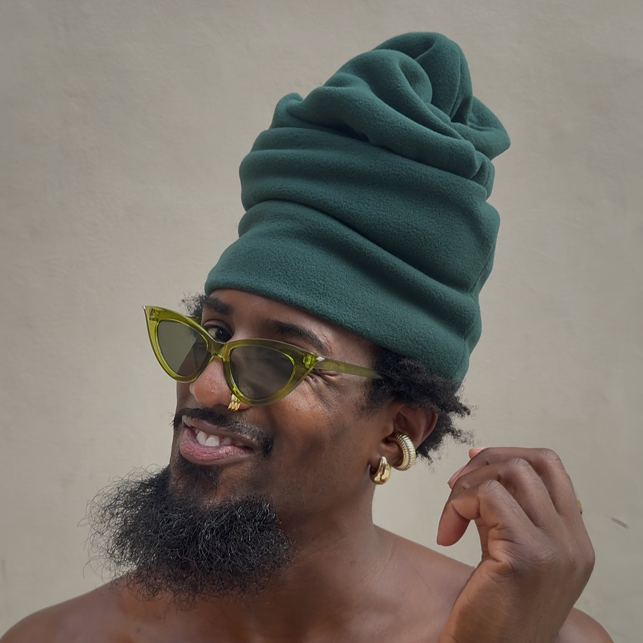 stacked beanie, signature beanie, polyester beanie, fashion beanie, unisex knit hat, streetwear beanie, designer beanie, JOSEPHMcRAE beanie.