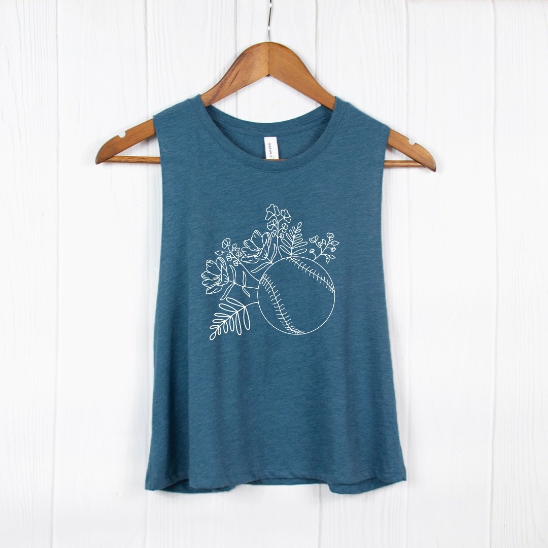 Bella Canvas Racerback Cropped Tank 6682-Heather Deep Teal-1-23.jpeg