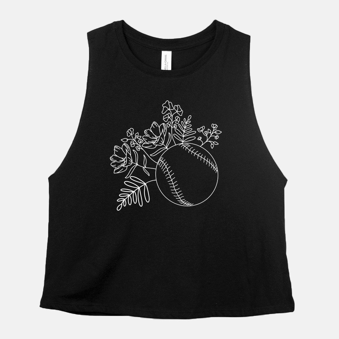 Bella Canvas Racerback Cropped Tank 6682-Black-23.jpeg