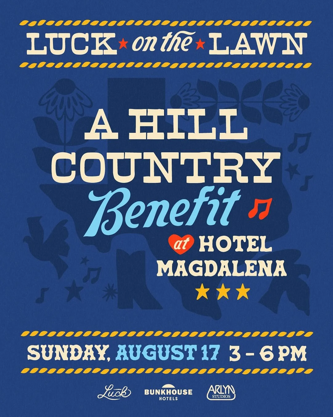 It is a true honor to volunteer our services alongside @luckreunion @arlynstudios and @bunkhousehotels, managing production for this Kerr County Flood Relief Fund benefit show featuring performances from @lyle_lovett @los.lonely.boys and @angl.whte.
