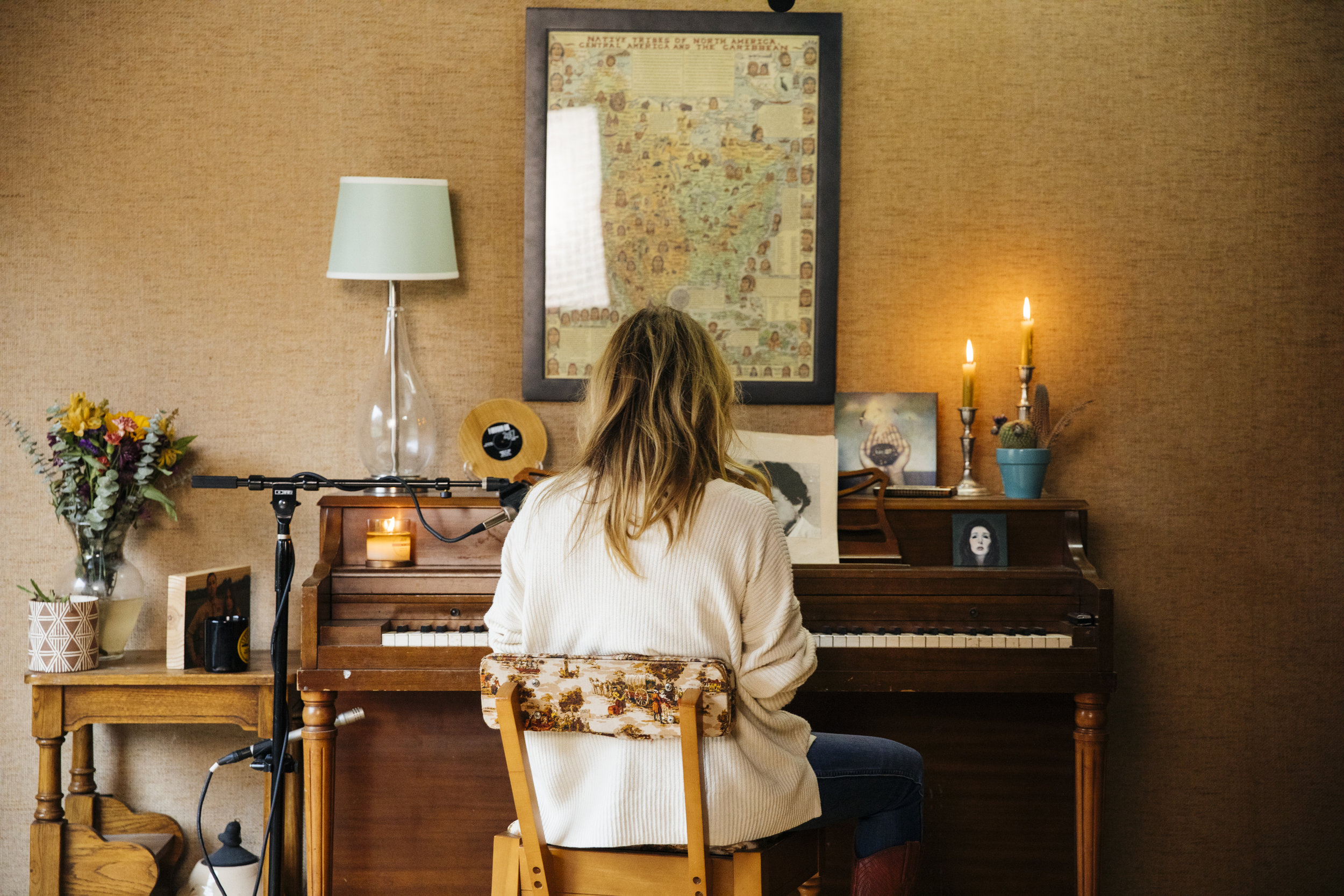 Margo Price at home. 