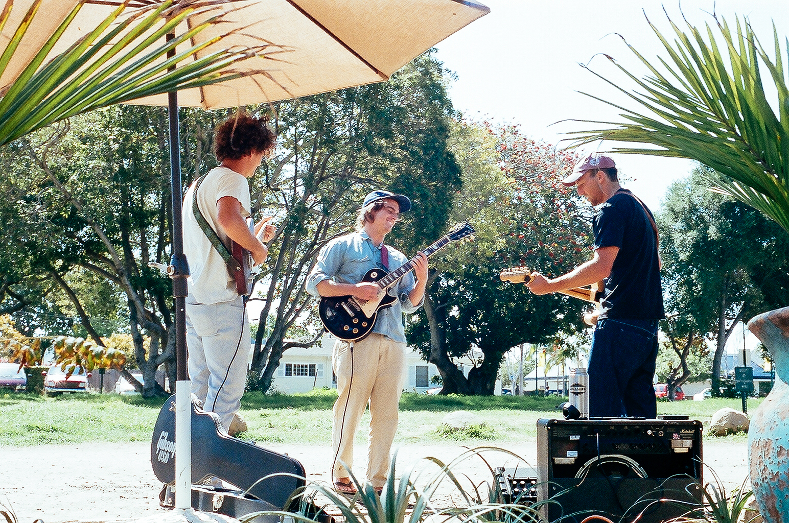 Johnny Mccann, Travers Adler and Jack Latinsky. Carpinteria, CA.