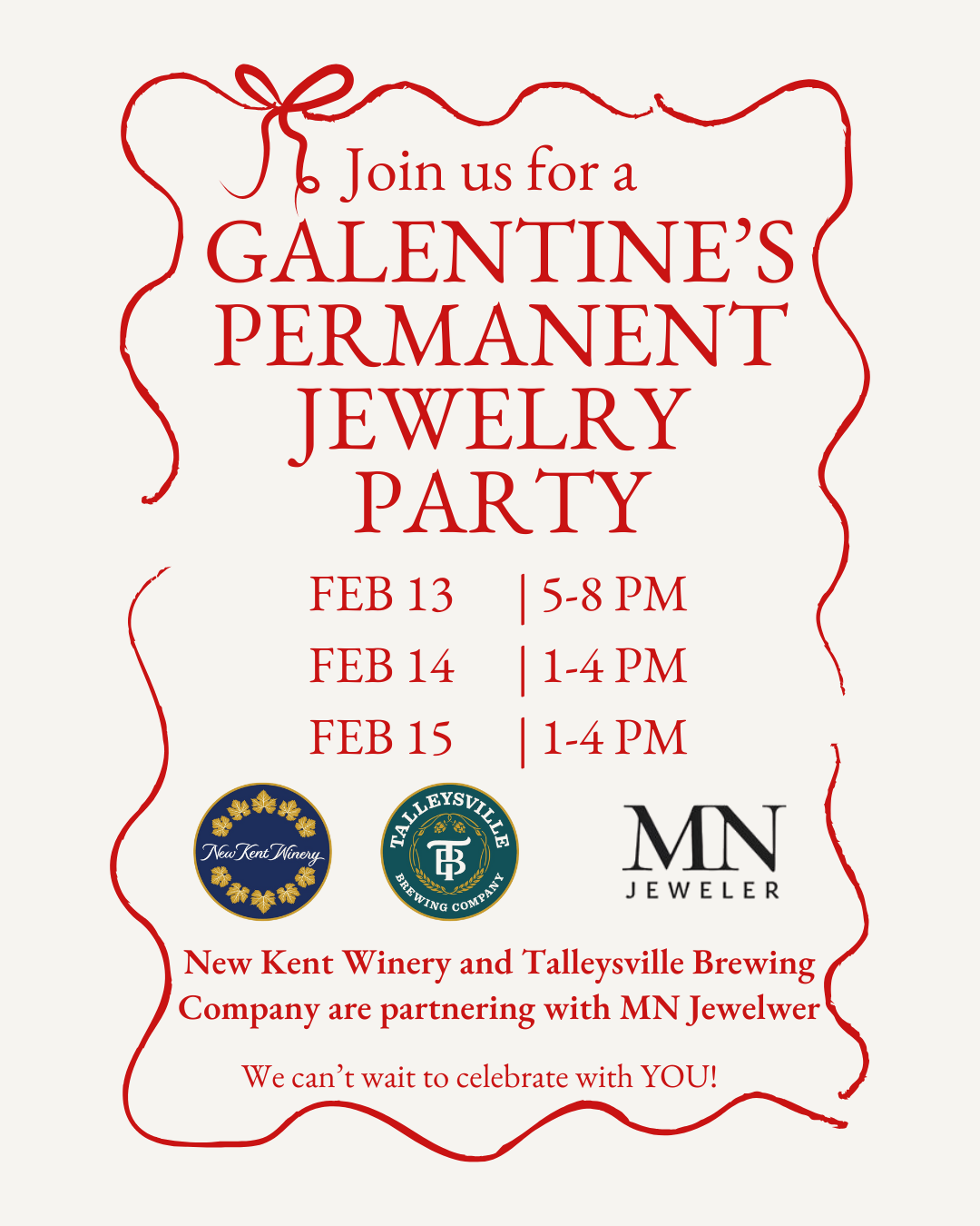 Galentines Event with MN Jewelers