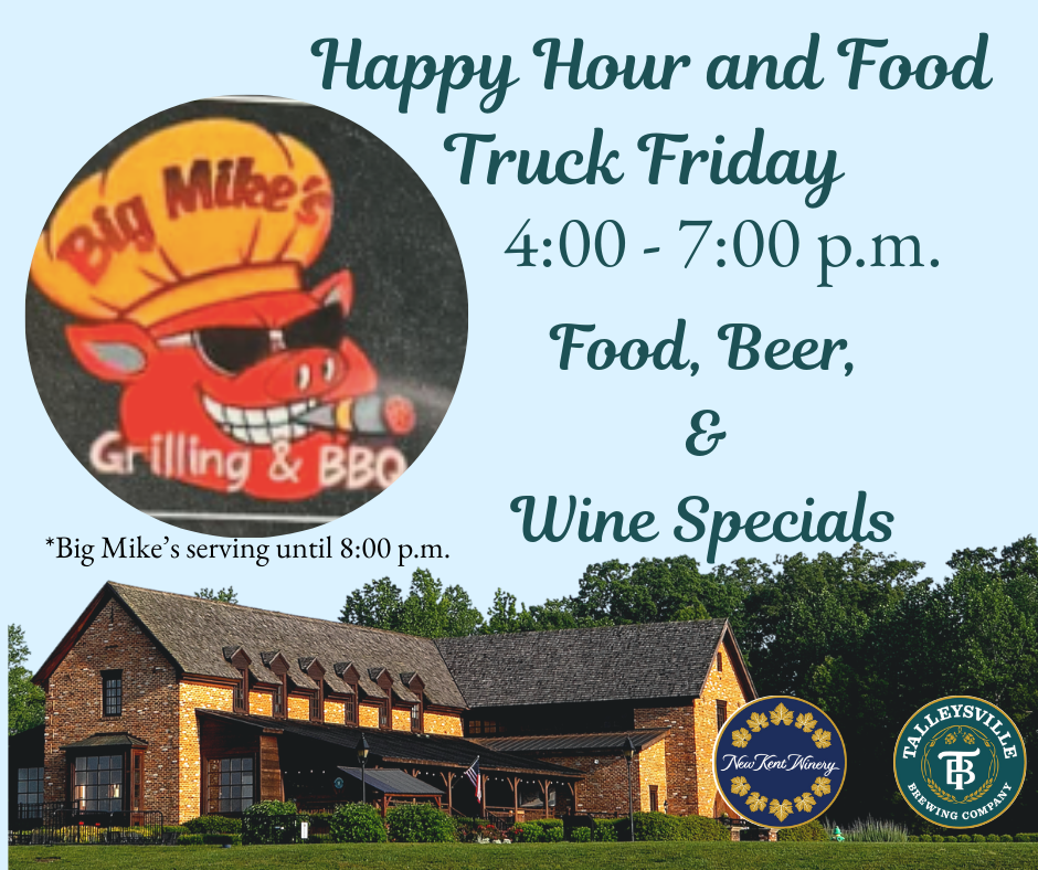 Happy Hour and Food Truck Friday