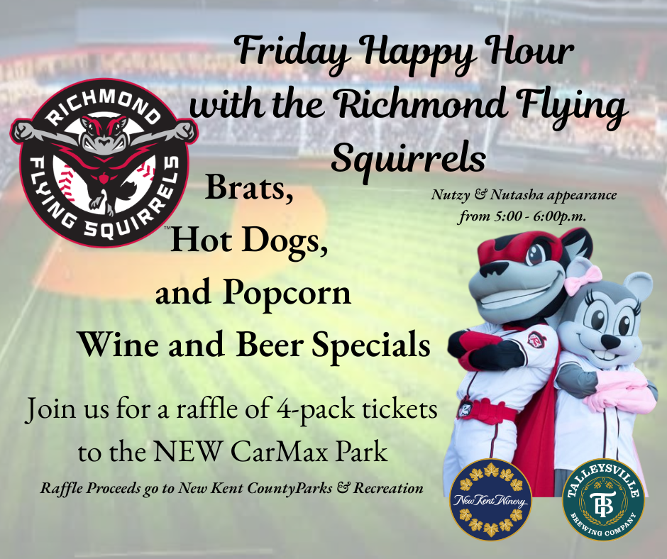 Happy Hour with the Richmond Flying Squirrels