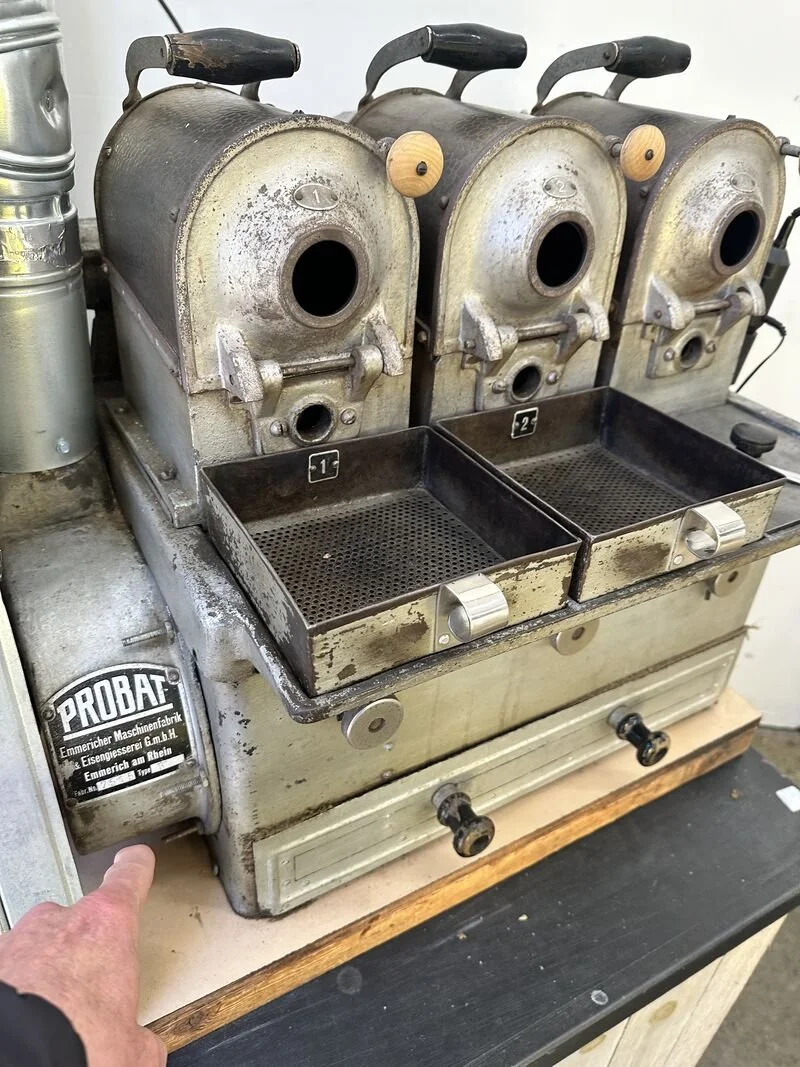 The Sample Roaster with A History