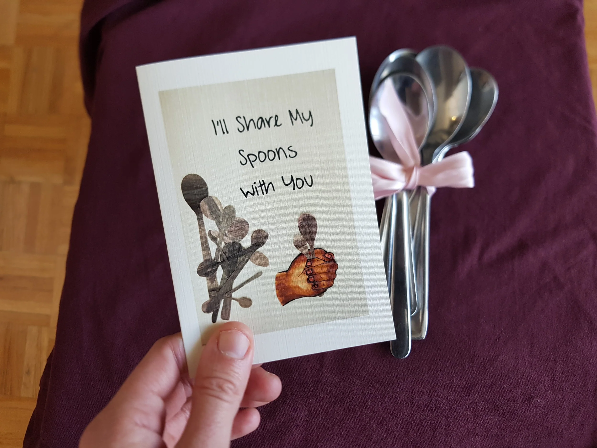 CripCareCard: I'll share my spoons