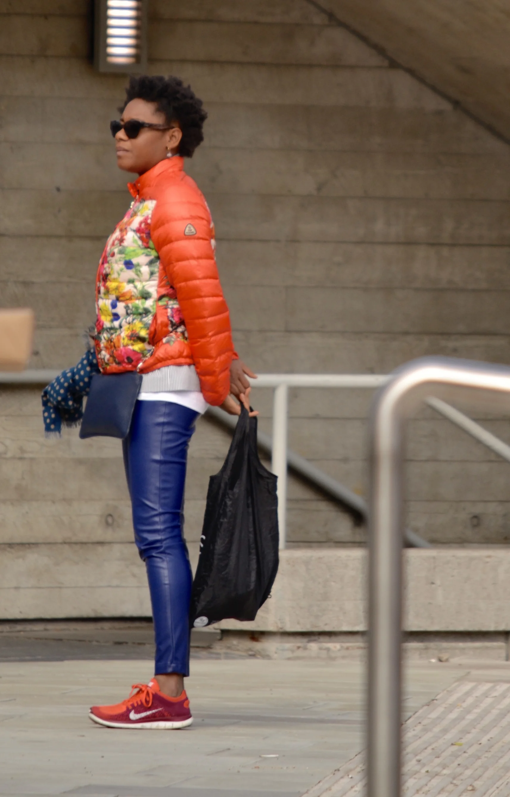 Colour blocking, Afro streeystyle