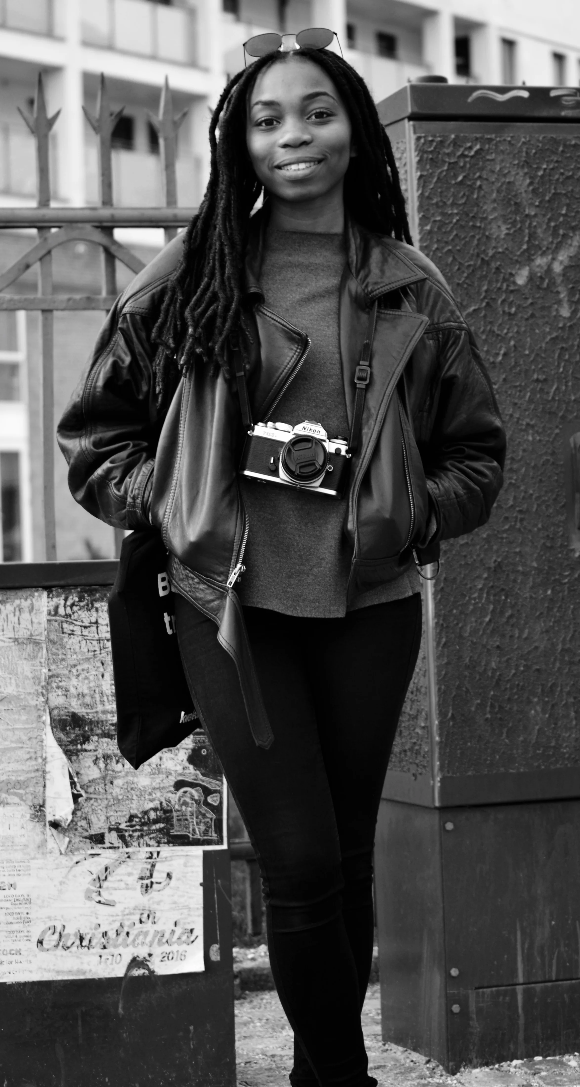 Afro streetstyle, Monochrome