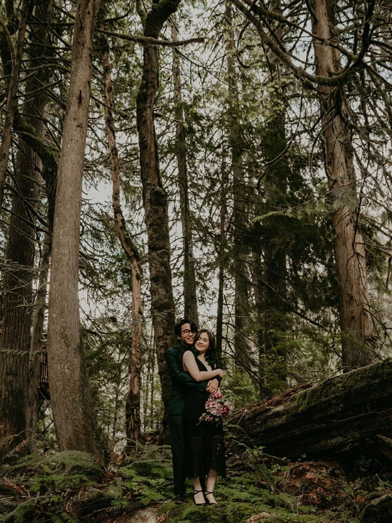 Tree House Point Washington State | Natasha + Taylor 
