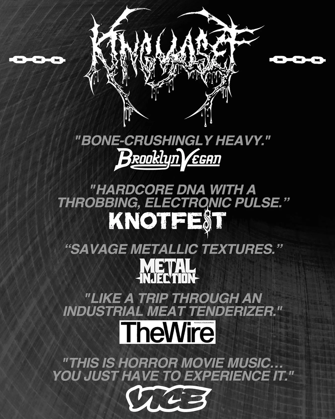 Spire of Fear, the new album by @kingyosef_, was released last week. 

What&rsquo;s your favorite track?

The Portland-based industrial-hardcore phenom is on tour now with @youthcodeforever, @streetsects, and @insulaiscariot. 

Youth Code, King Yosef