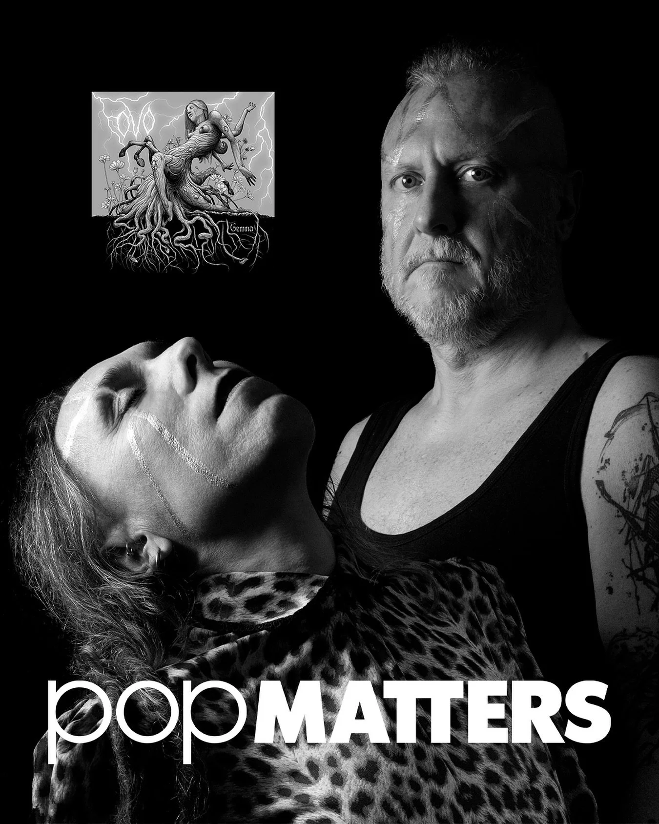 Iconoclastic Italian duo @ovochannel earned a spot on @popmatters &ldquo;Best Metal Albums of 2025&rdquo; list, posted this week. 

Out now on @artoffact_records, new album Gemma is a masterpiece of dance-doom, marking the band&rsquo;s 25th year in a