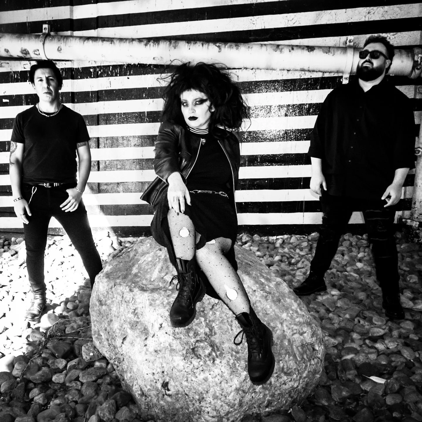 Post-punk trio @pilgrimsbandofficial (formerly known as Pilgrims of Yearning) have announced new album Gemini, out February 13th. 

Operating out of Boston, MA, the band was founded in 2018 by Chilean vocalist Juls Garat and Colombian musician Claudi