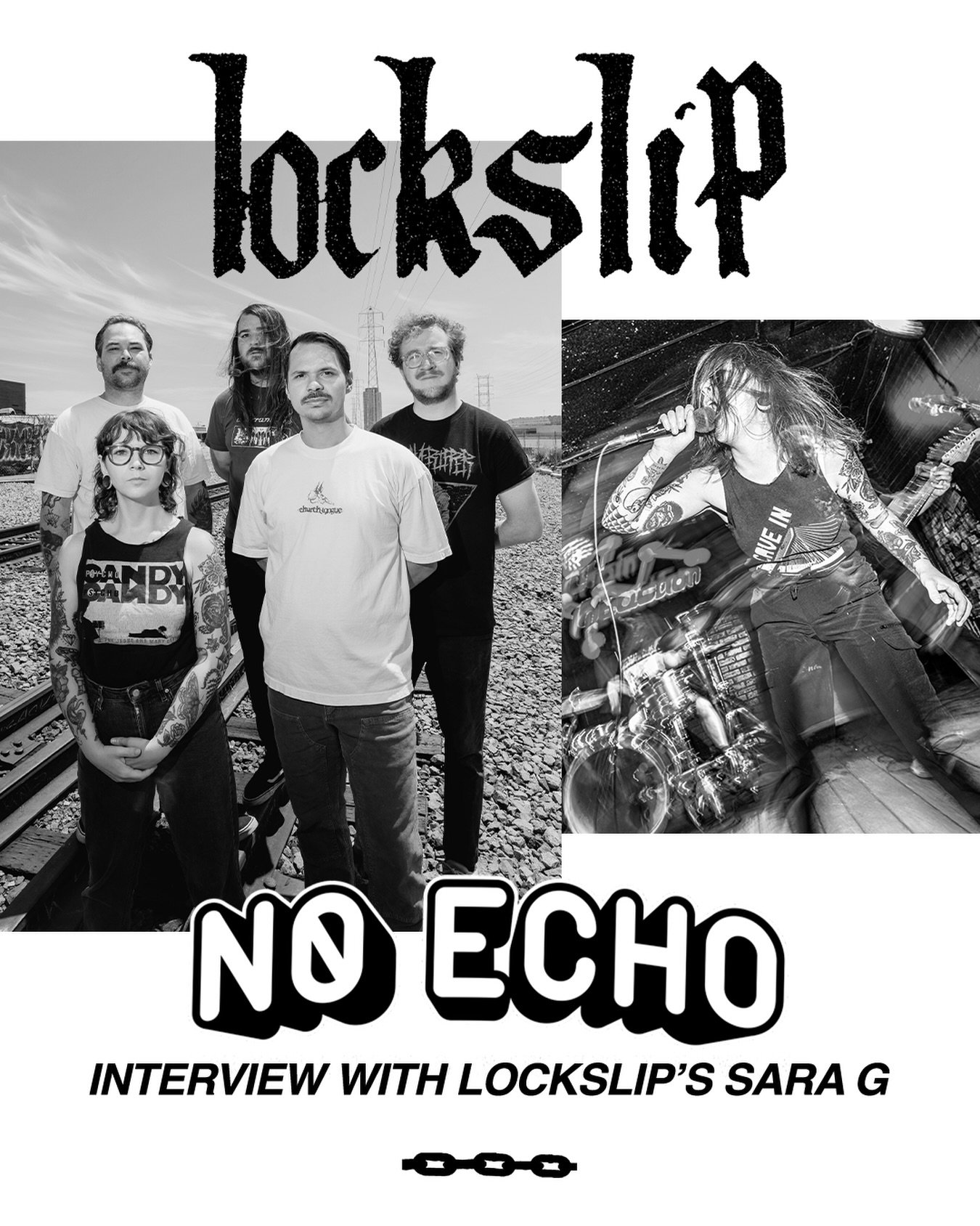 &ldquo;To be completely honest, I am rarely not worrying about the world. Performing gives me a few moments of emotional release.&rdquo;

Read a candid interview with @lockslip vocalist Sara G now at the great @noechodotnet. 

Lockslip&rsquo;s new si
