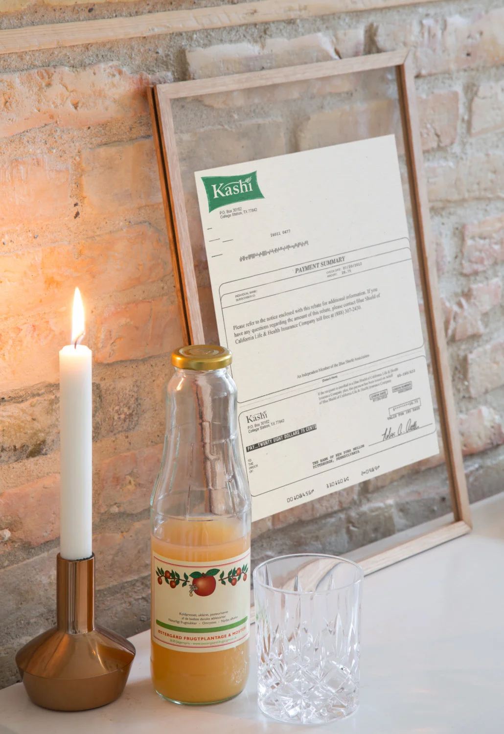 $27.50 dollar Kashi Rebate Check made out to buyer