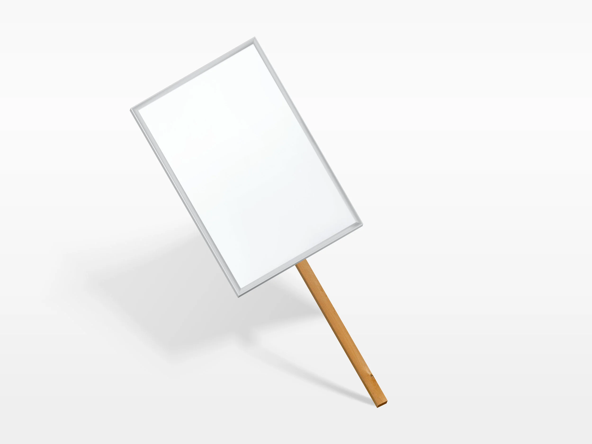 Dry Erase Protest Sign