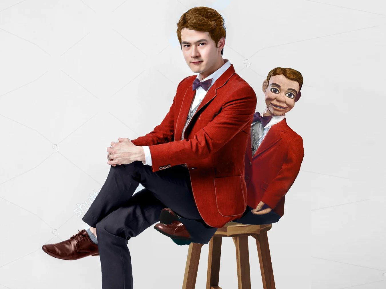 Reverse Ventriloquist: Glue Your Mouth Shut and Sit On a Puppet's Lap