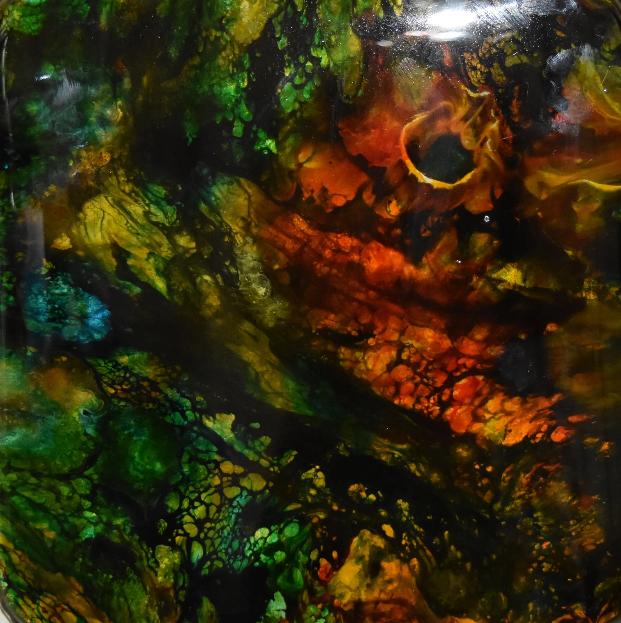 Charlotte Strong Resin art