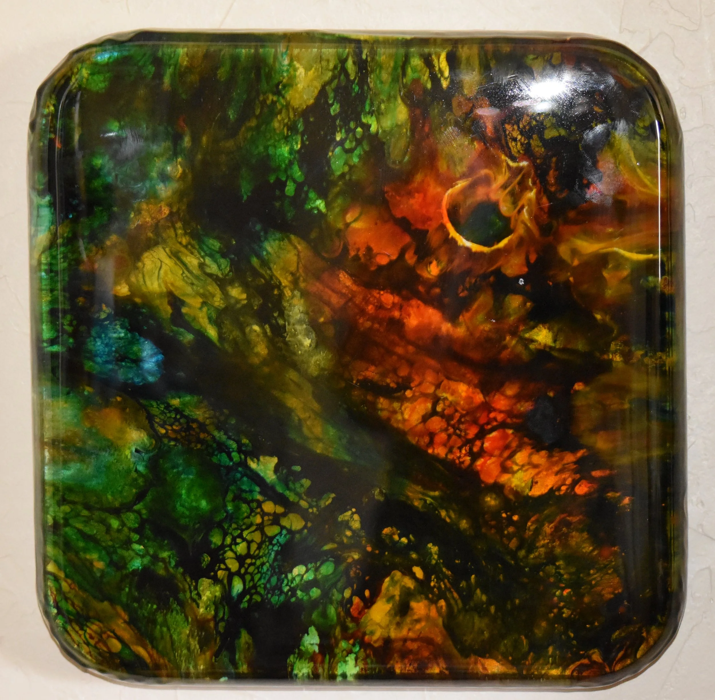 Charlotte Strong Resin art