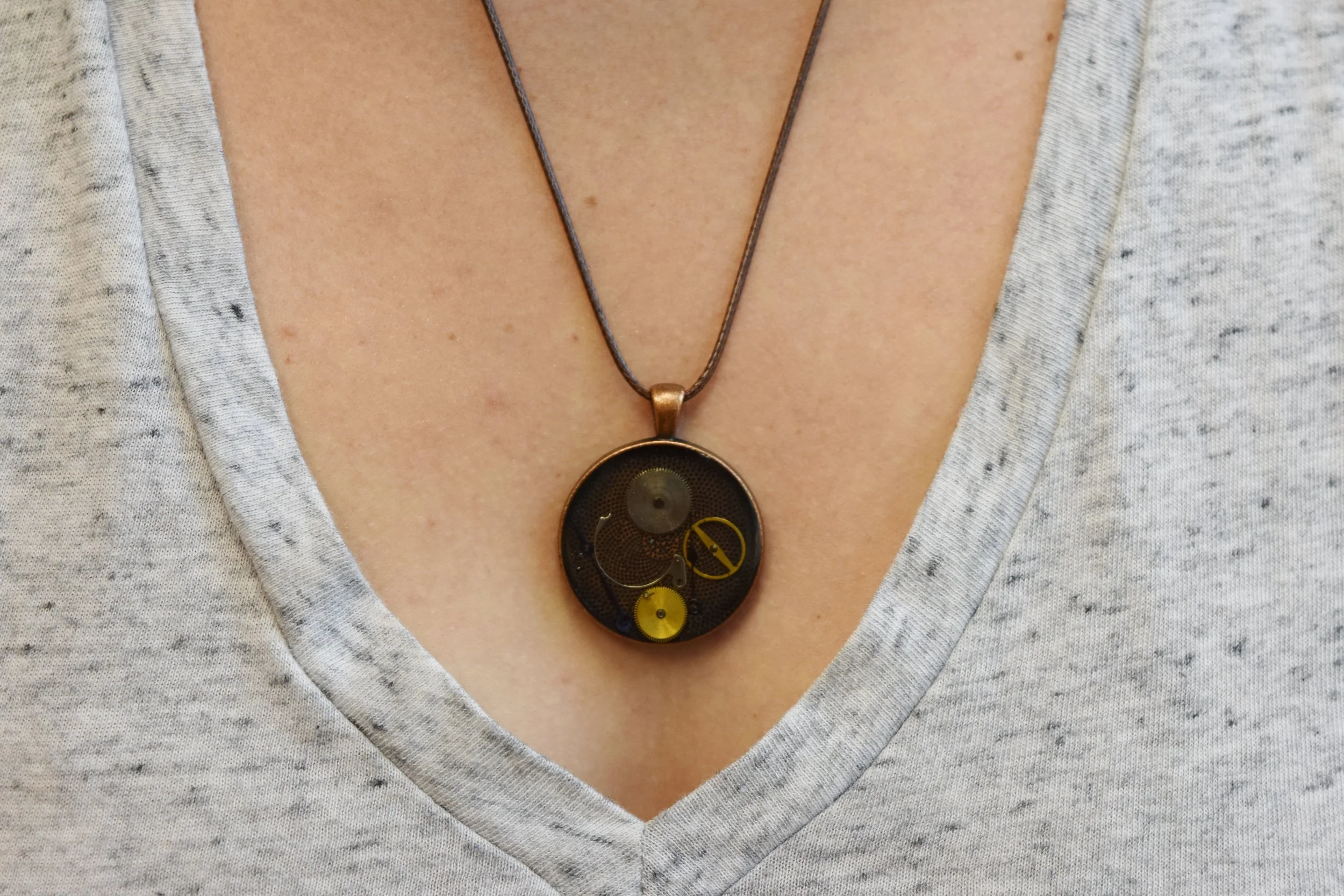 watch necklace Strong Art Creations