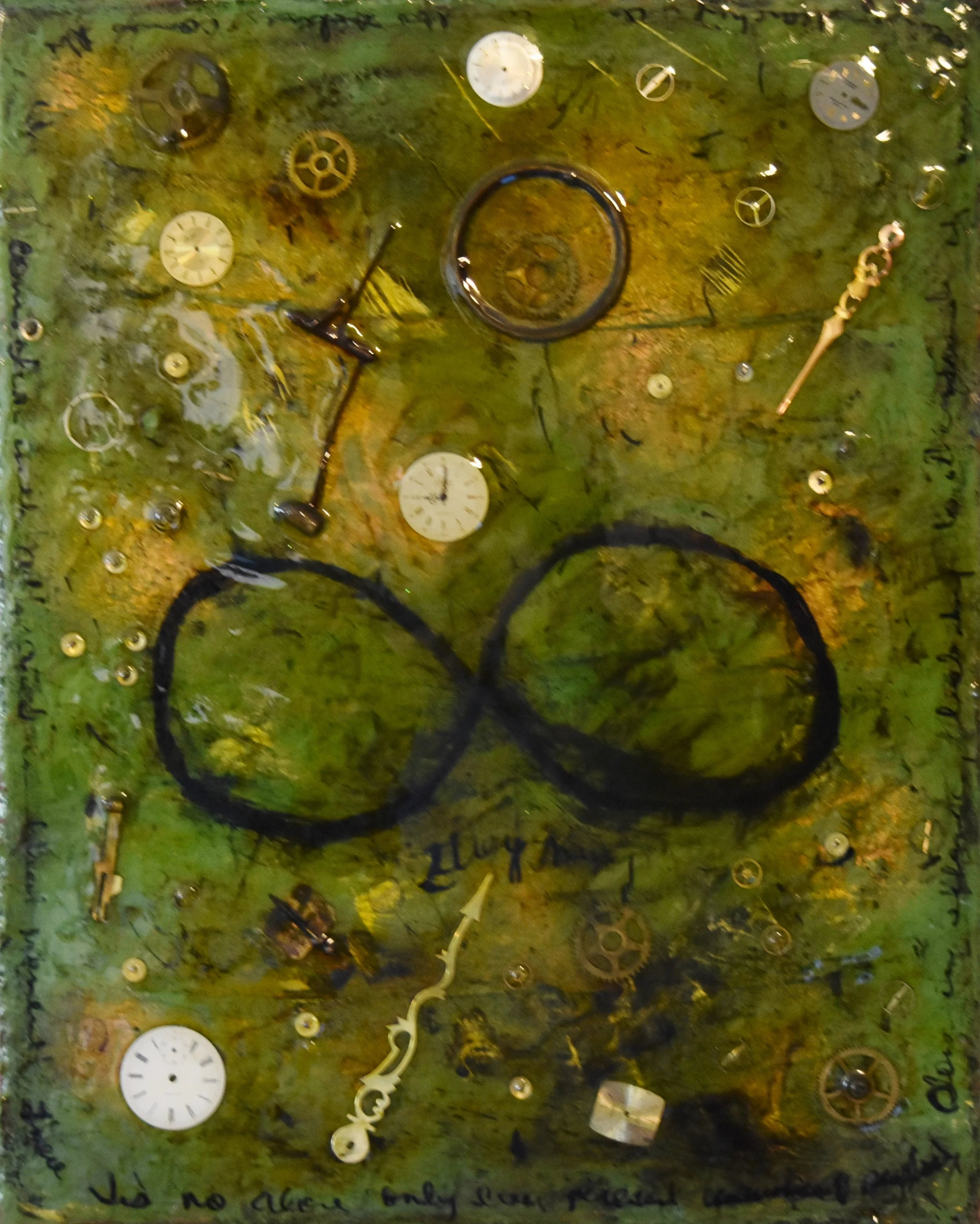 Charlotte Strong Acrylic Painting