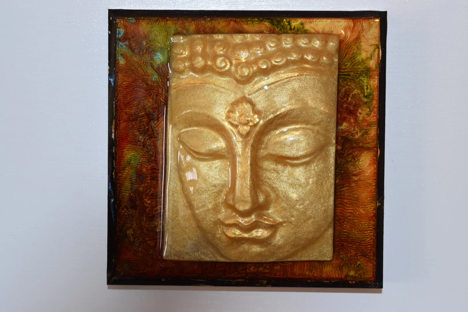 3D resin Buddha Art Charlotte Strong