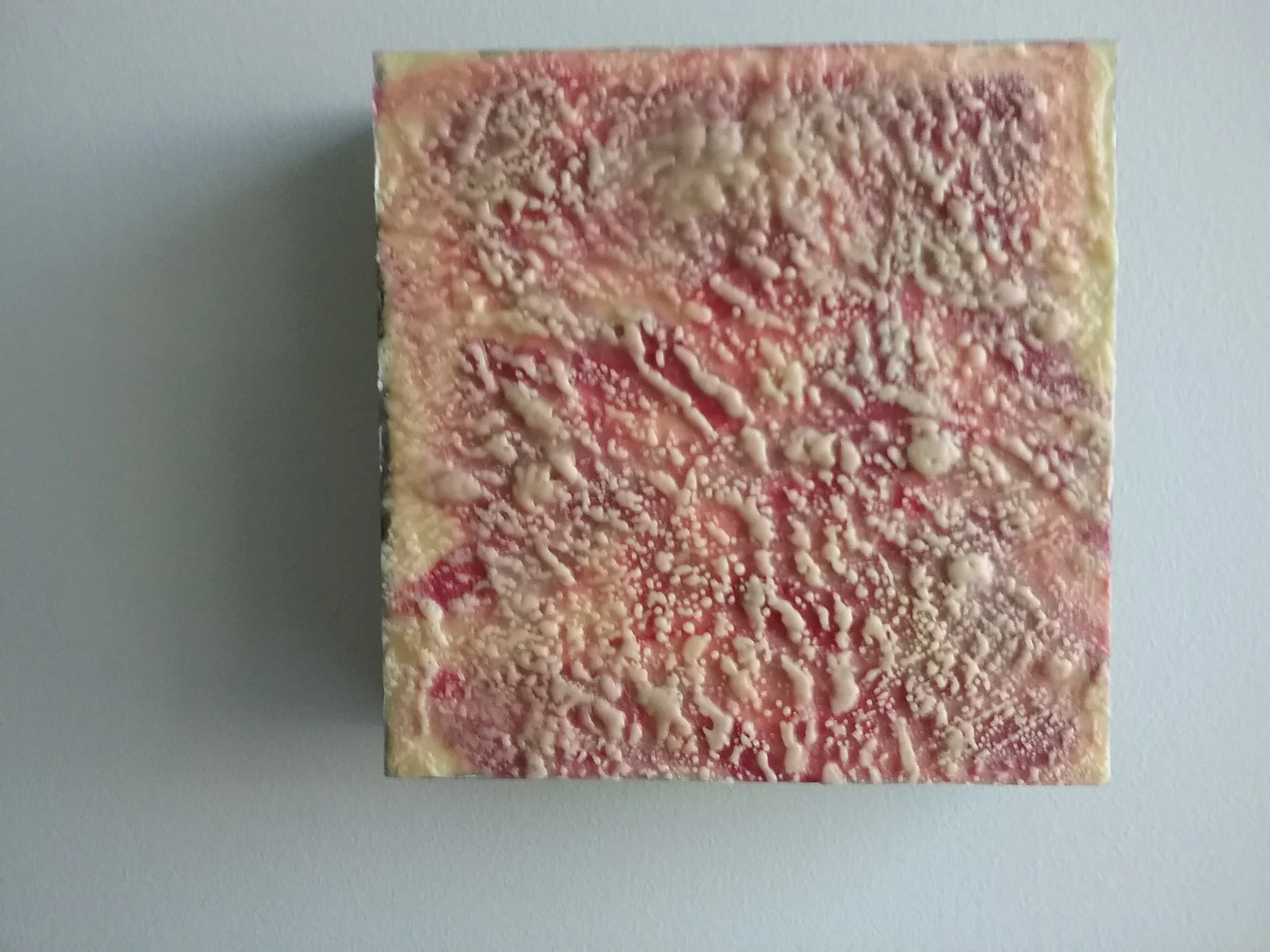 Encaustic abstract Charlotte Strong