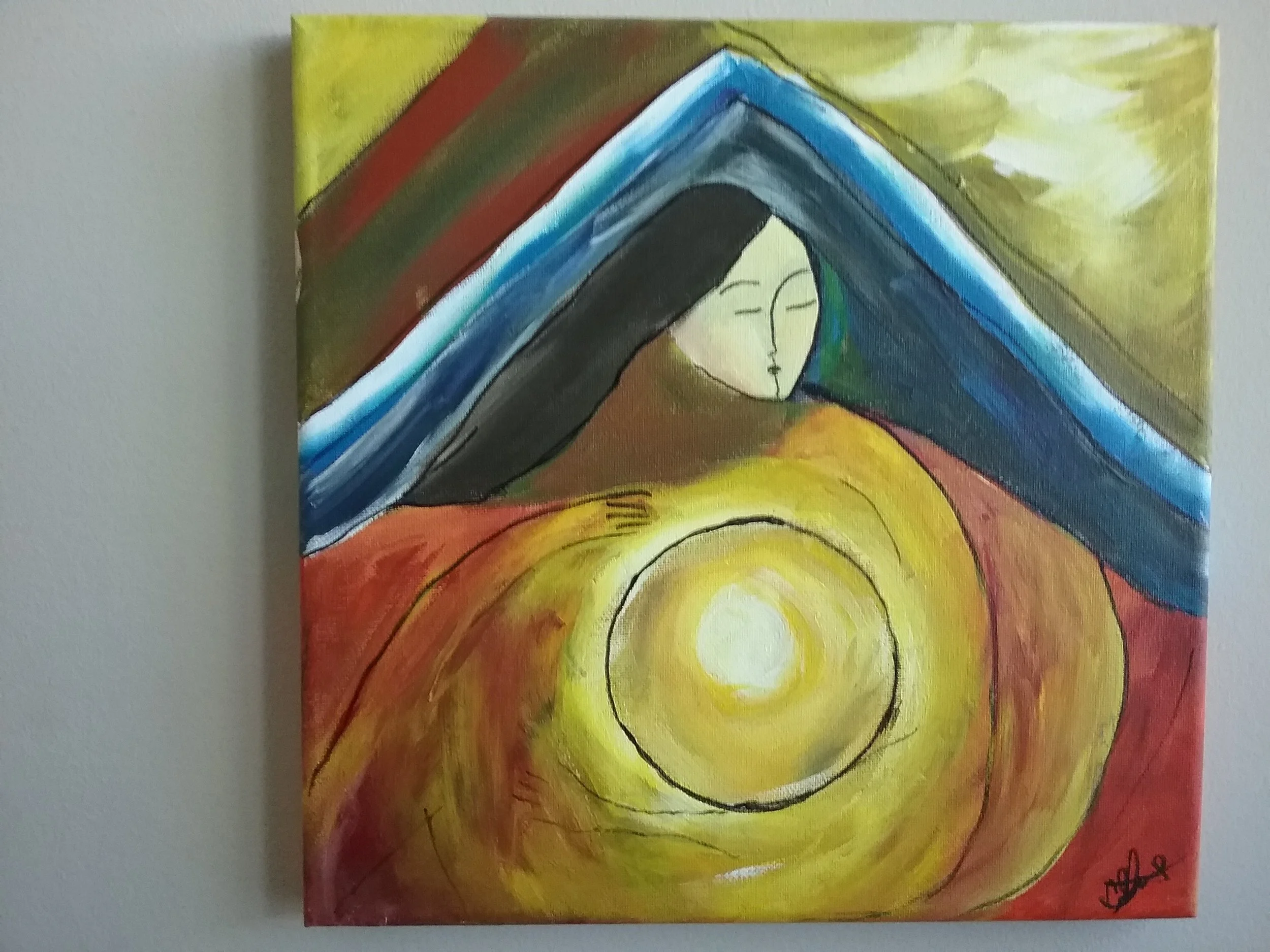 Charlotte Strong Acrylic Art