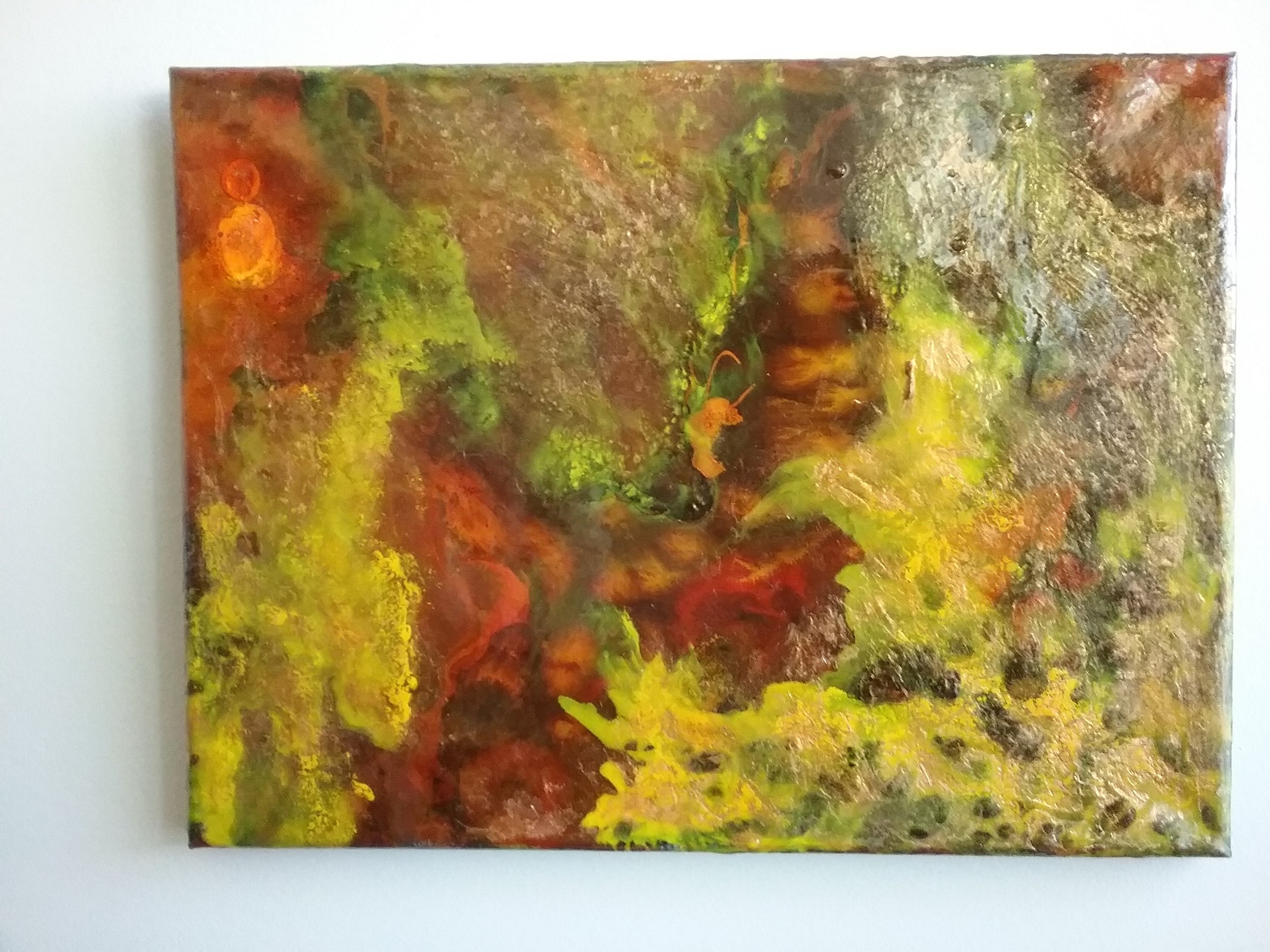 Charlotte Strong Acrylic Art