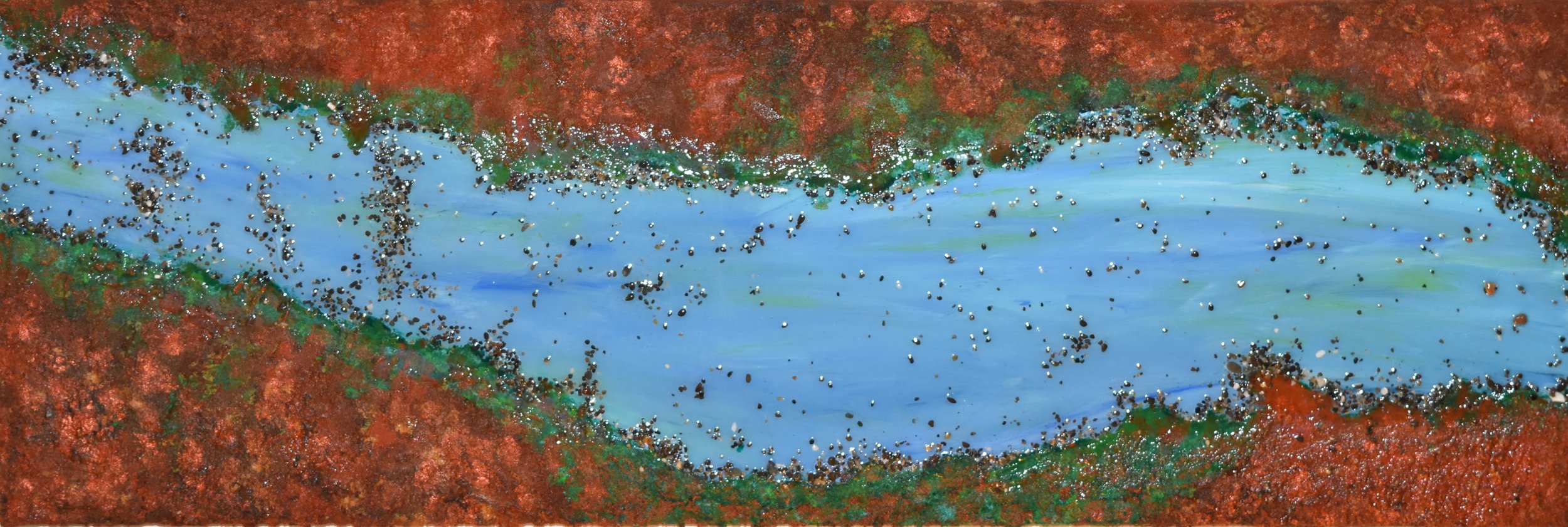 river art water sand rock Charlotte Strong