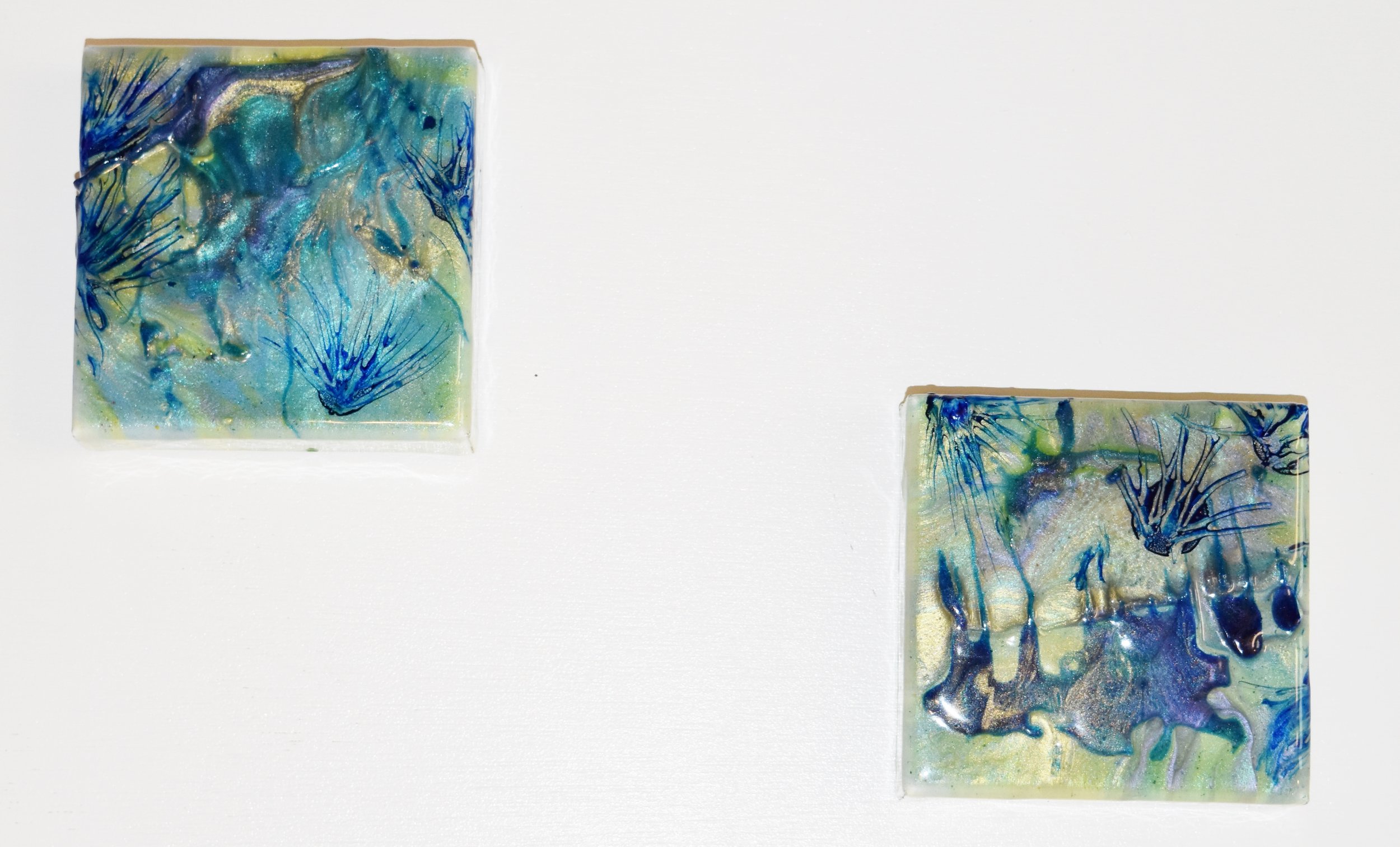 ocean sea art blue green Charlotte Strong