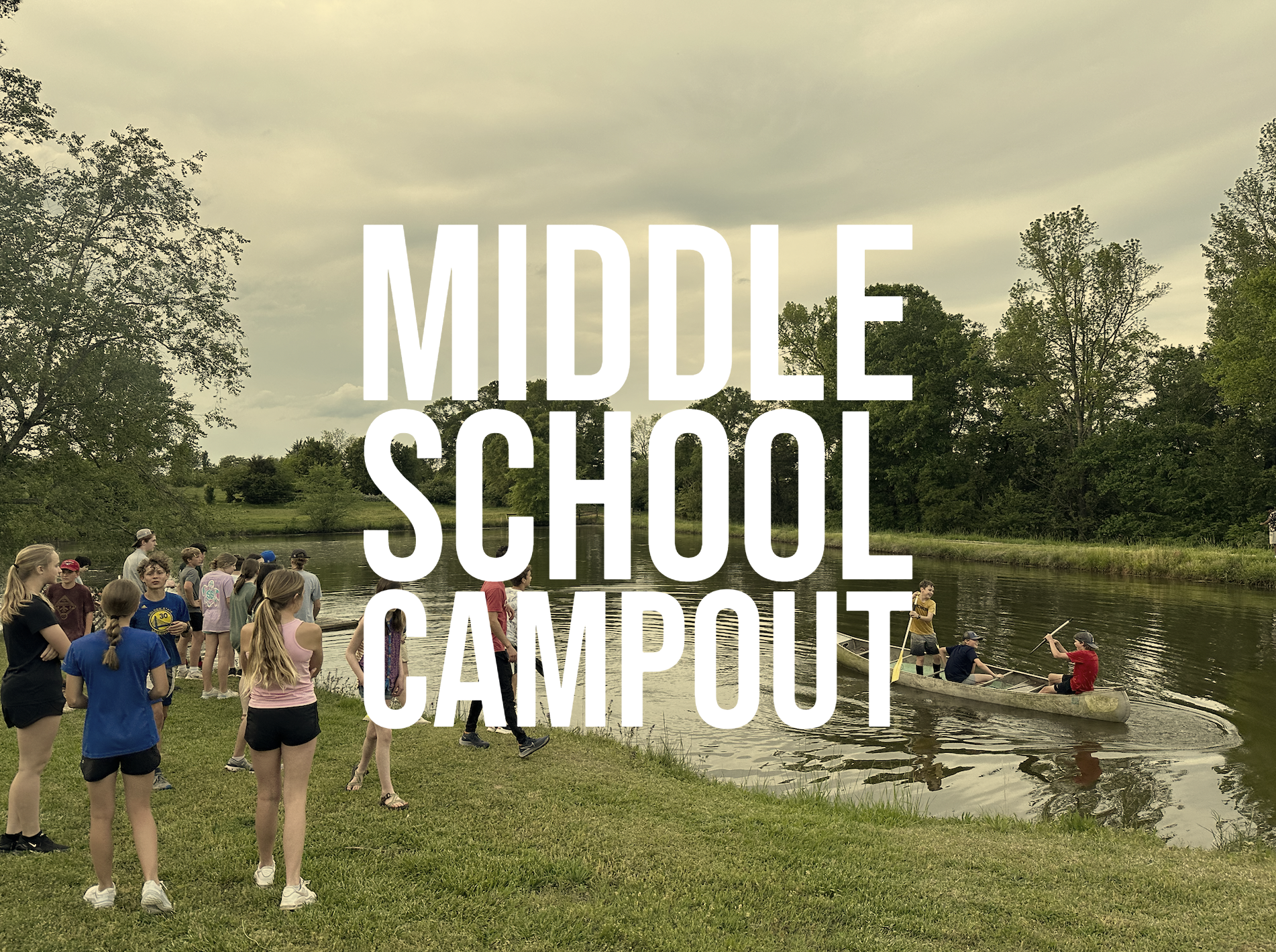Middle School Campout