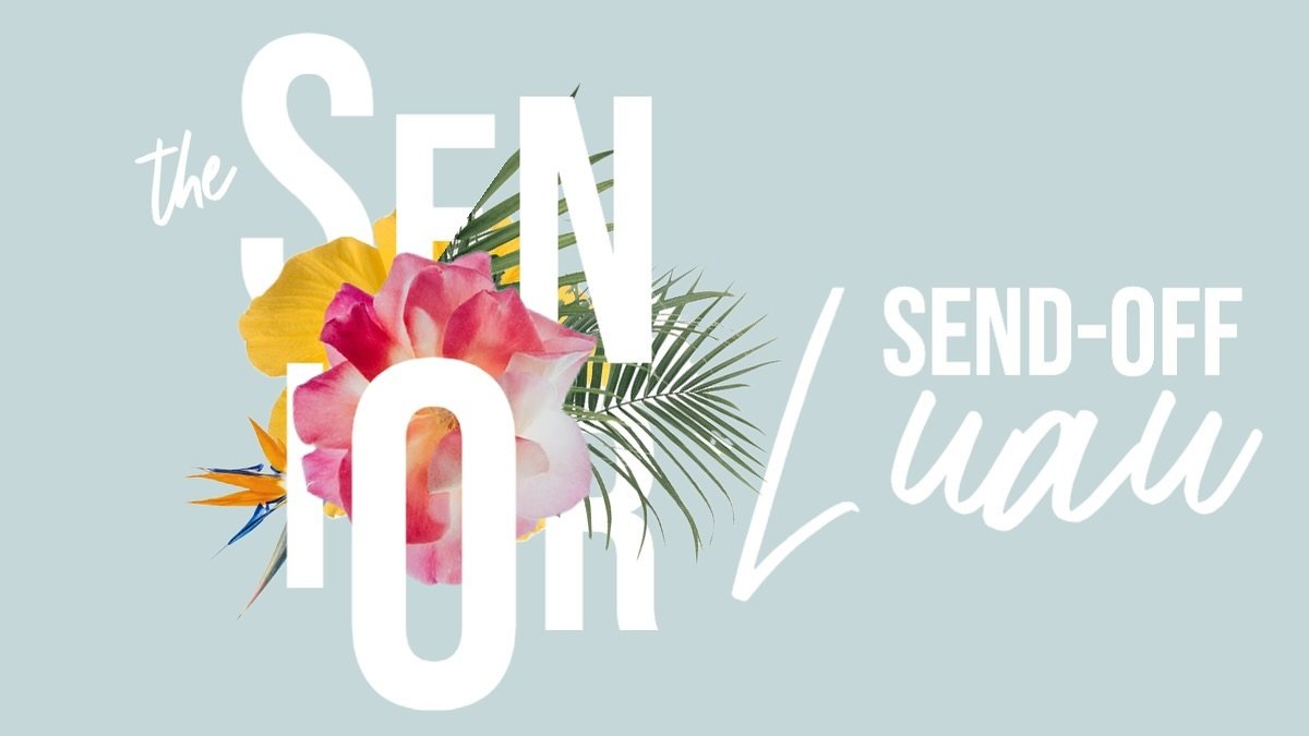 This Sunday Night! Let&rsquo;s end the school year in style as we send off our Seniors! 🌺🎉🌸 Join us at the Luau from 6-8pm! 🍕 🧁 🎊 🙏 All students are invited to the celebration! Grab a hawaiian shirt and meet us at RPC at 6 this Sunday!