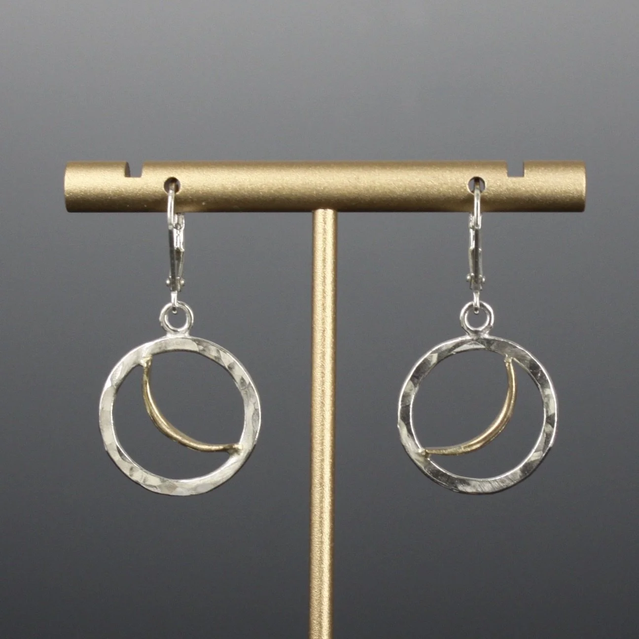 Crescent earrings