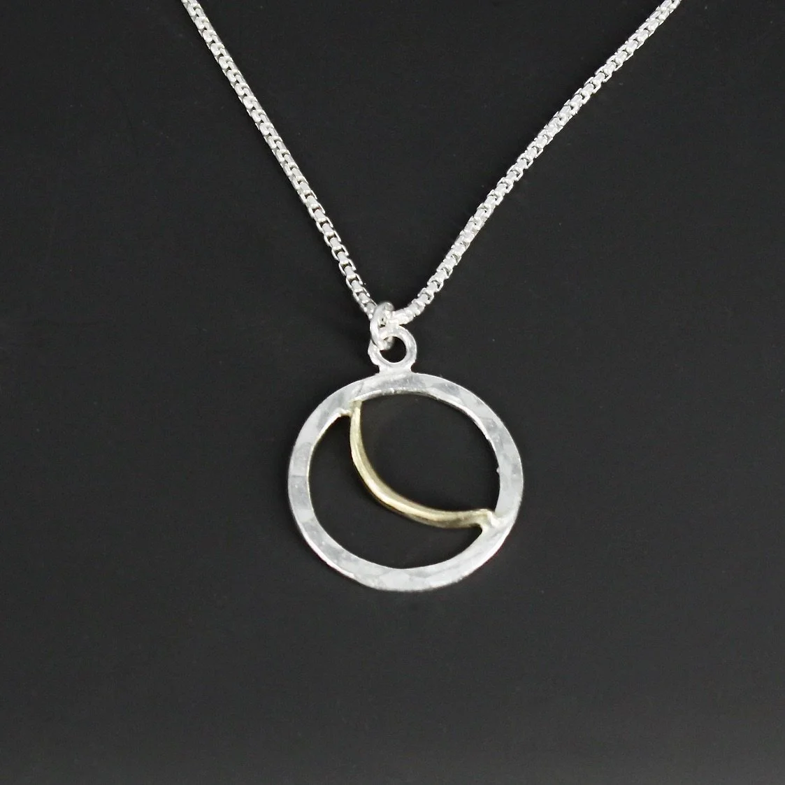 Crescent necklace