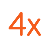 4X stronger than epoxy