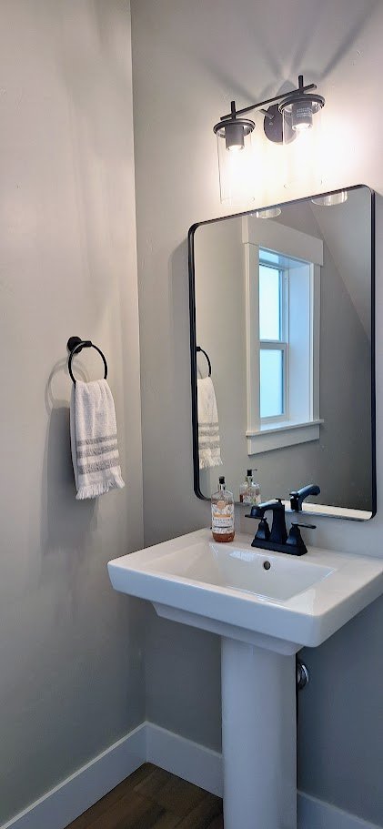 Powder Room Before