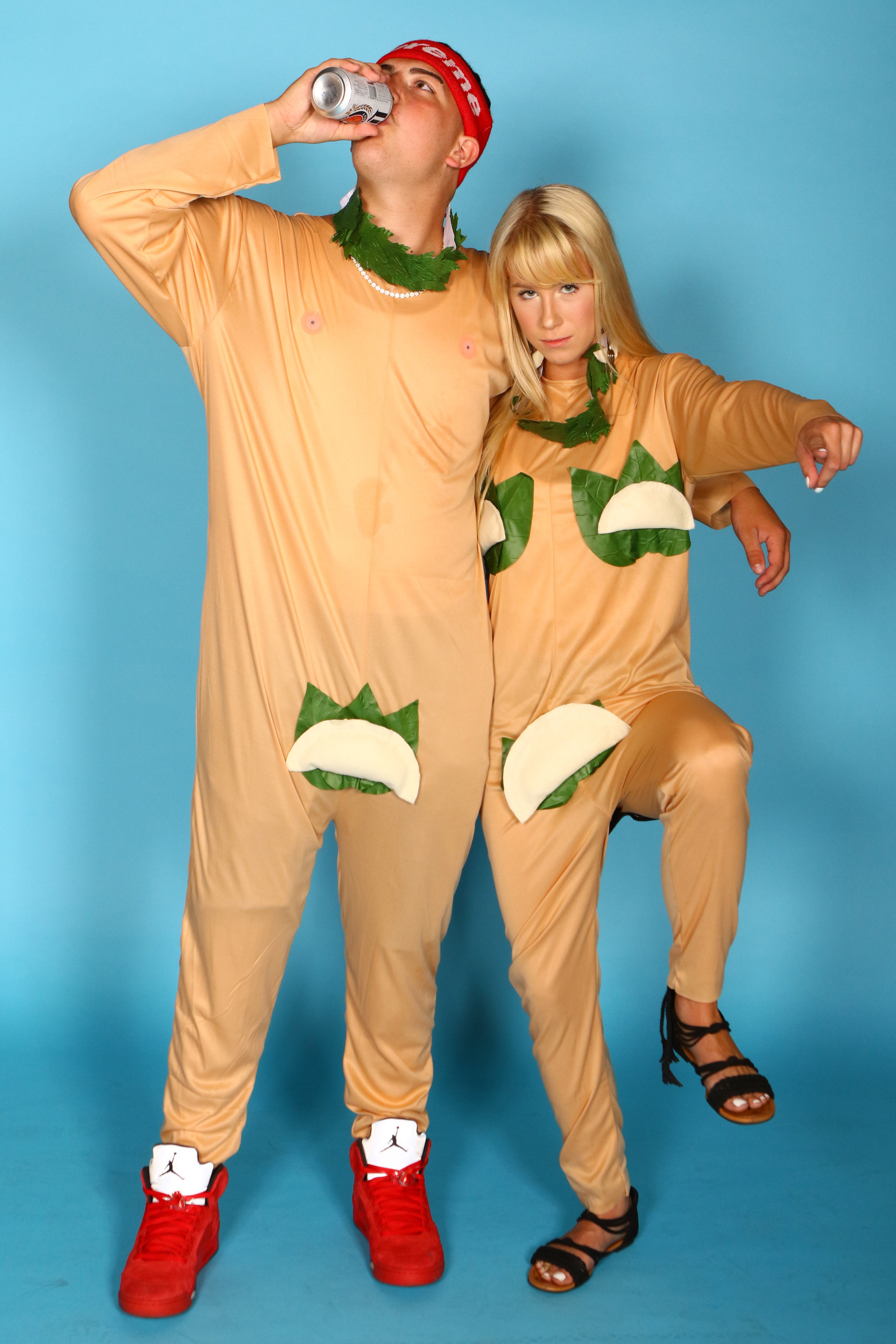 Pierogi Fest parade participants get creative with their outfits on July 27, 2018.