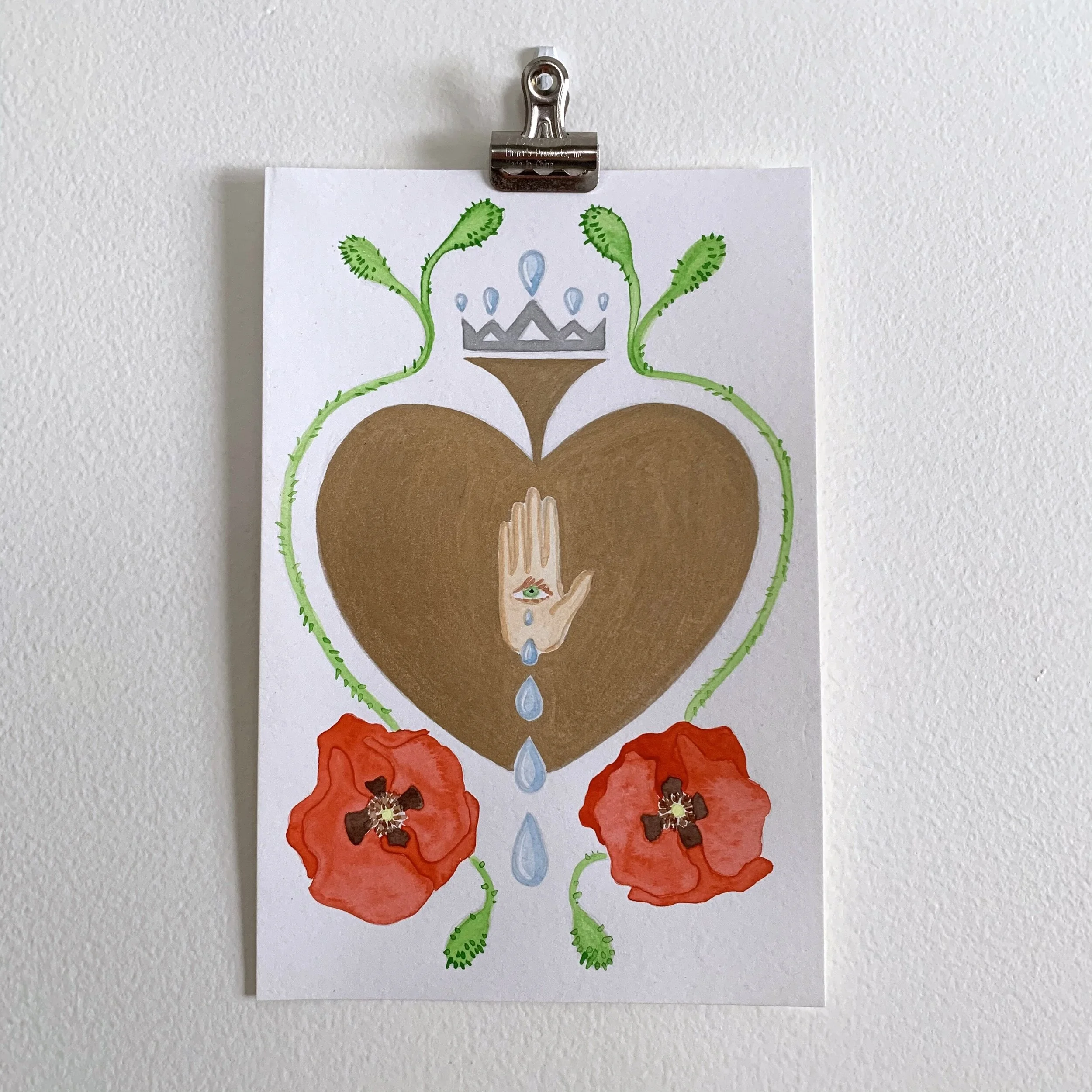 Loss - 6”W x 9”L