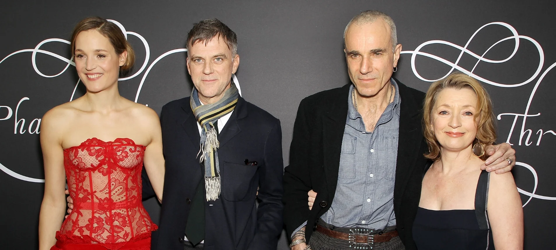 THE CAST OF "PHANTOM THREAD" | Daniel Day-Lewis, Vicky Krieps, Lesley Manville