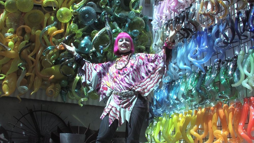 THE FACES OF ZANDRA RHODES