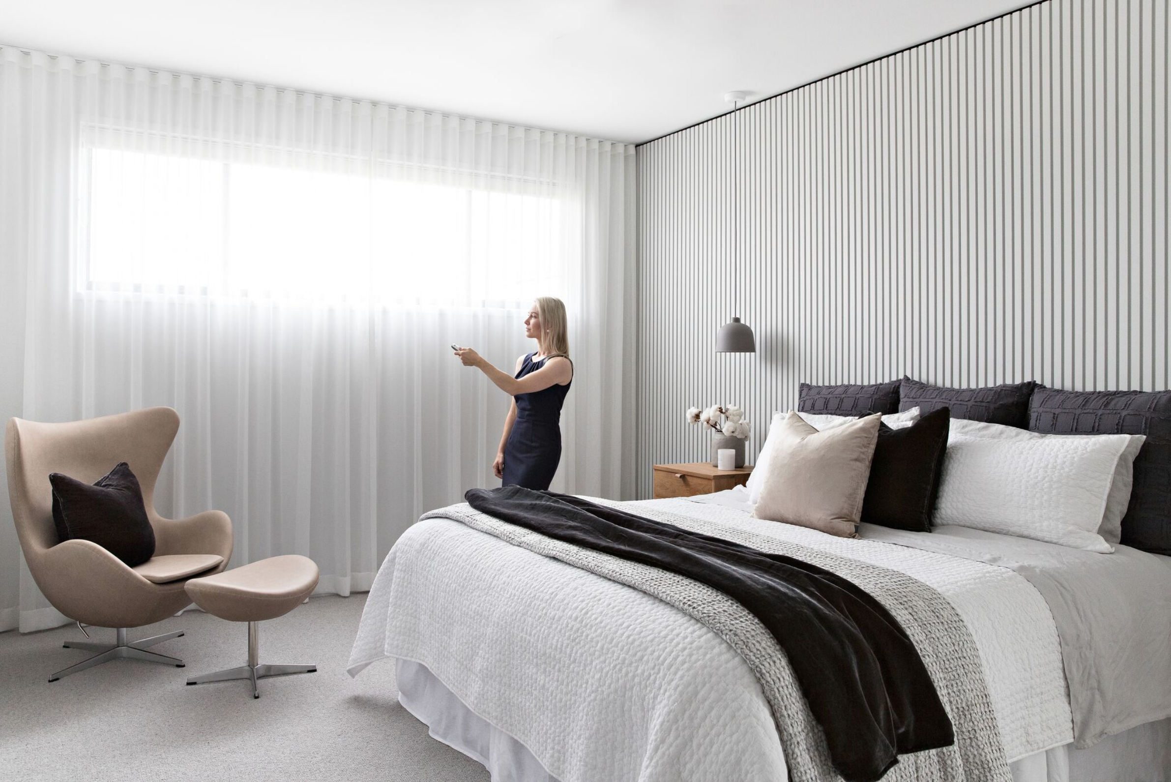 Scandi Townhouse Master Bedroom
