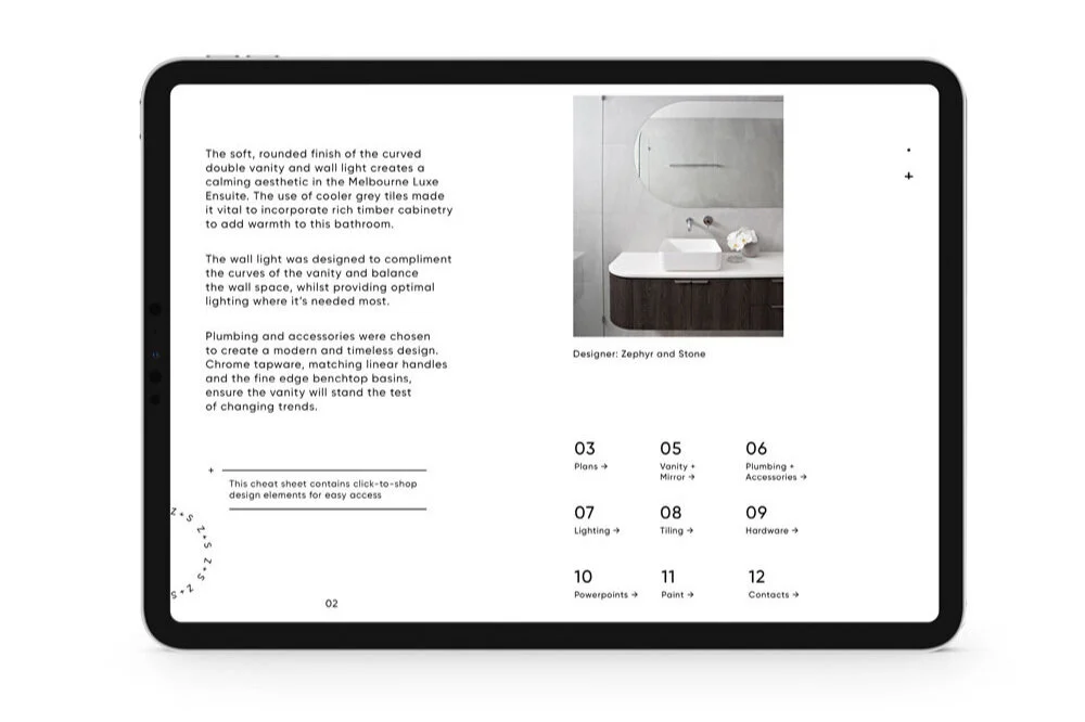 How do you choose which white is right? Design floorplan and cheat sheet