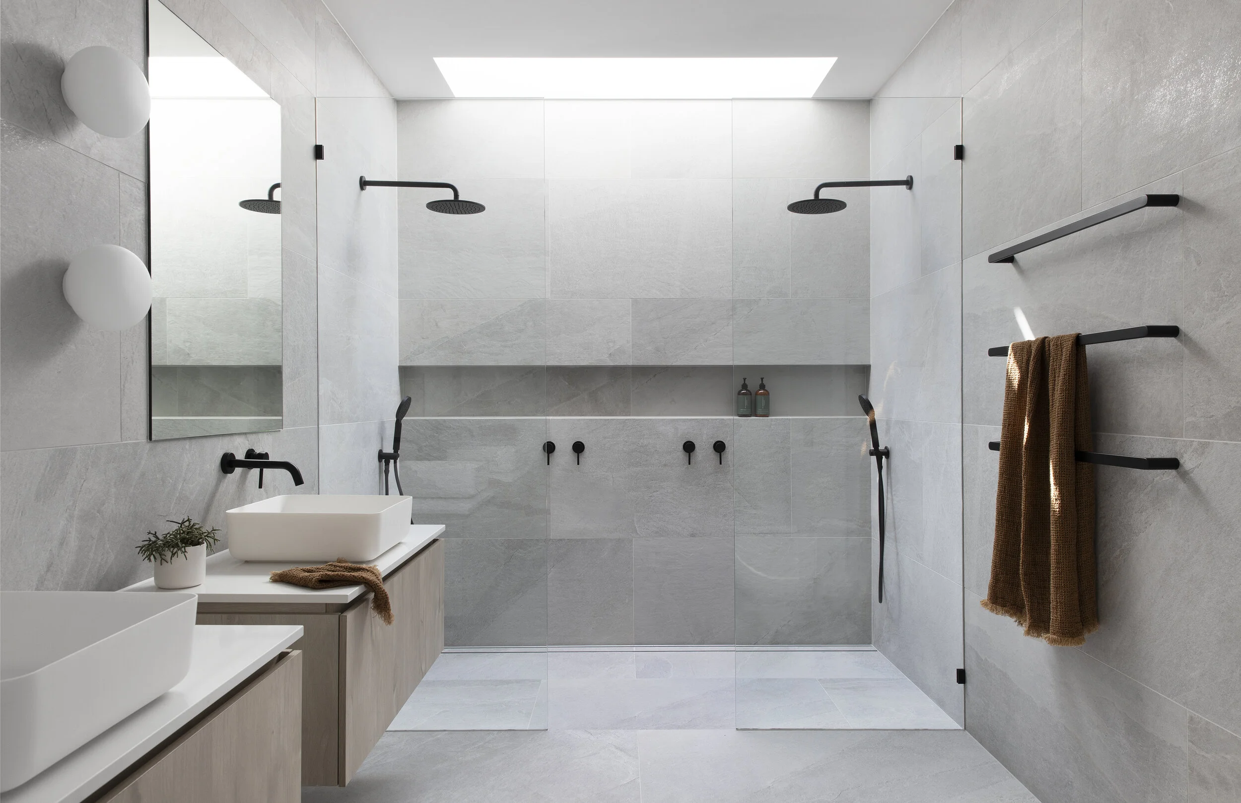 Can I Use Large Tiles In a Shower? — Zephyr + Stone