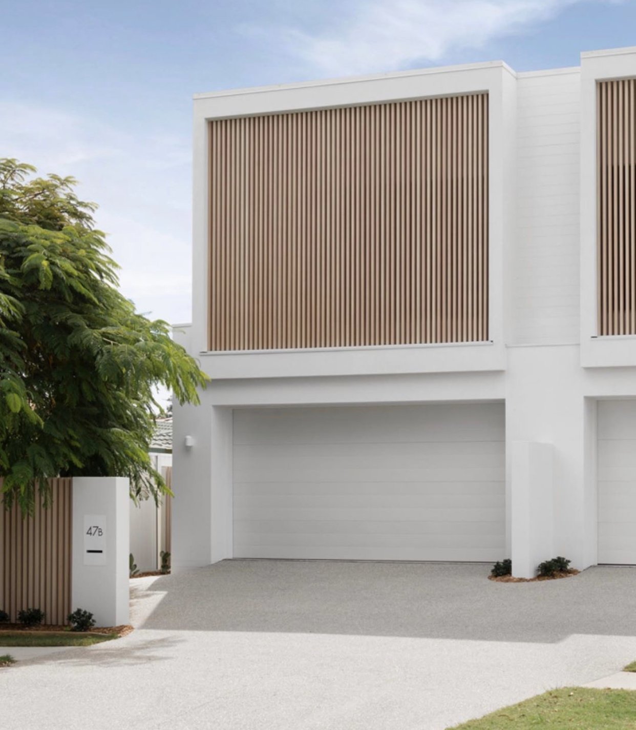 coastal facade with aluminum batten design in classic coastal facade included in classic coastal home design bundle home