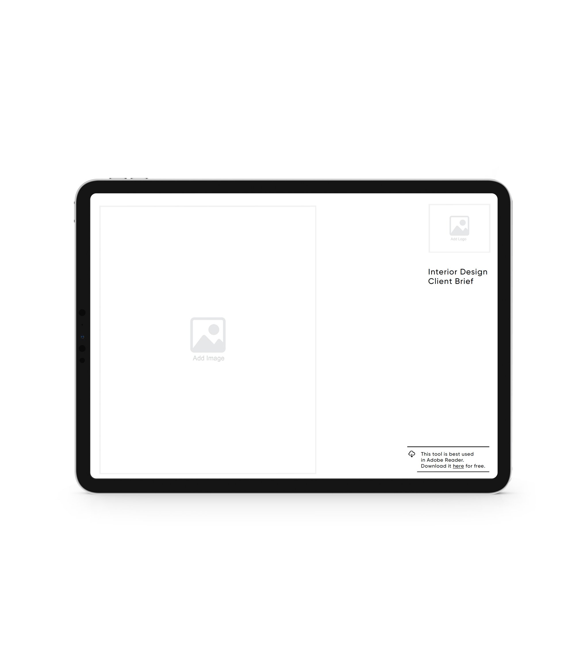 Client Brief Pro Template for builders, interior designers, remodel contractors and trades.